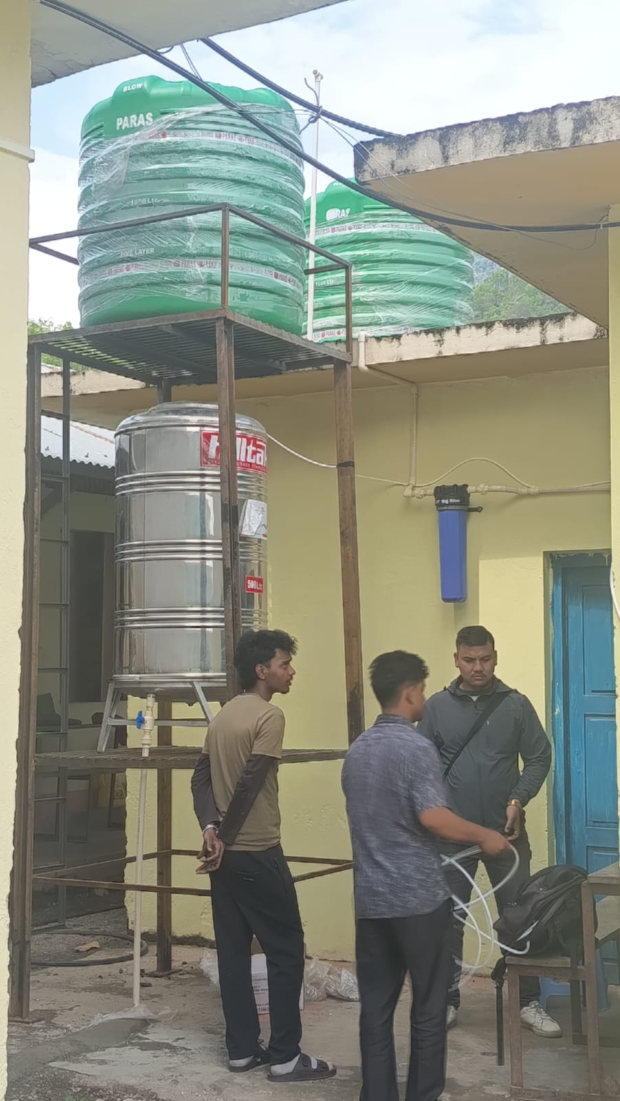 Rotary builds drinking water system with RO in schools