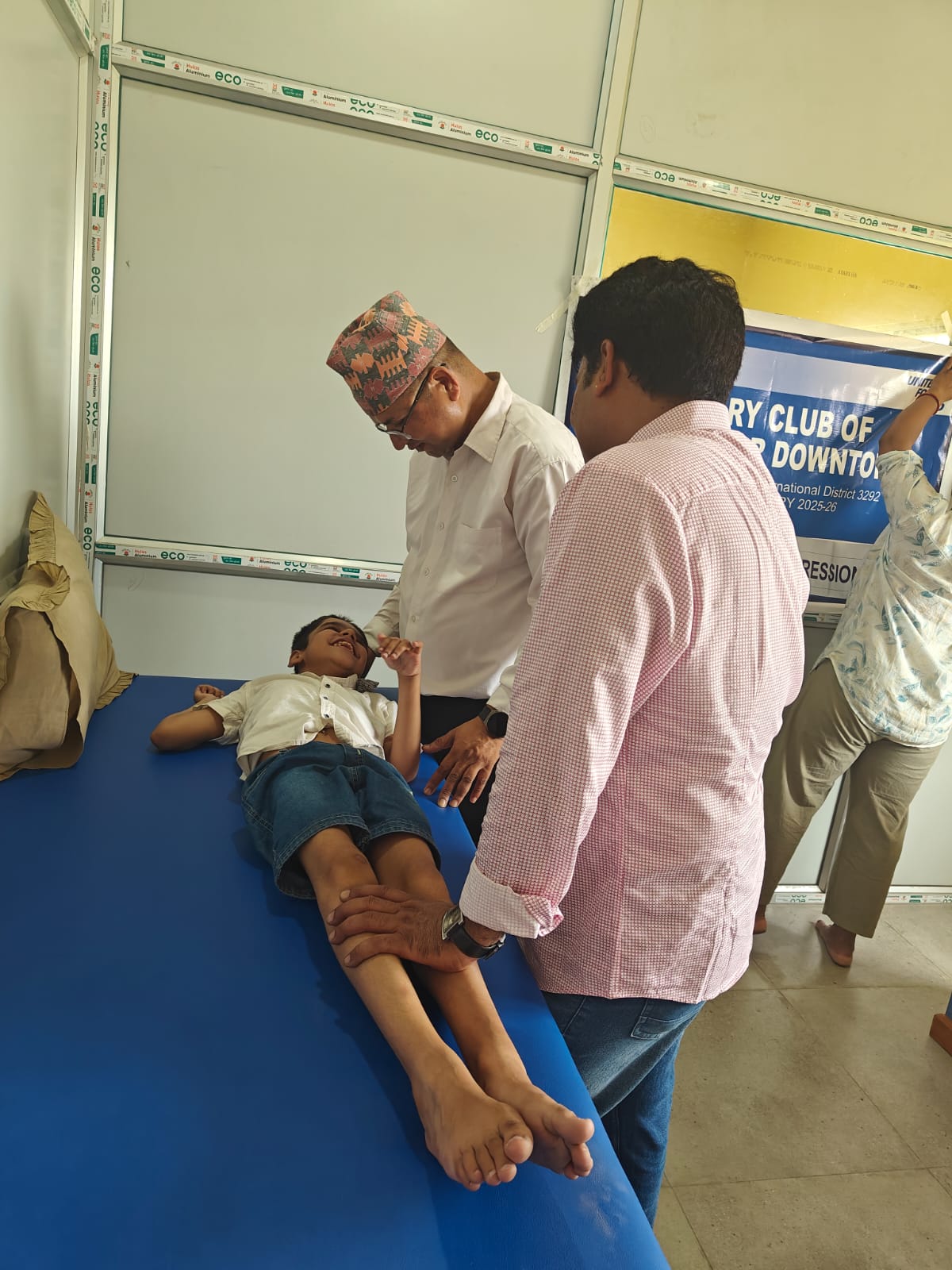 Three-day rehabilitation and therapy camp for children with  CP at Savita Child Neurological rehabiltation centre
