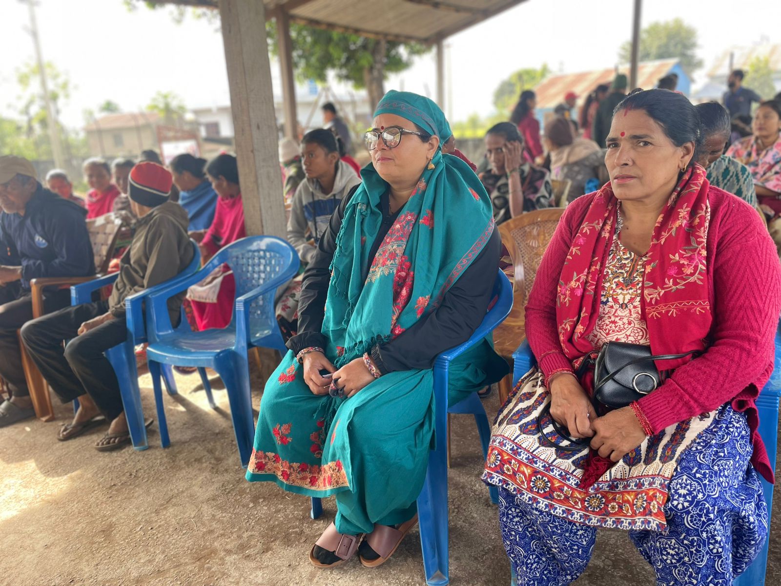 Free Eye Screening Camp in Ghurkauli, Hariwan 6, Sharlahi