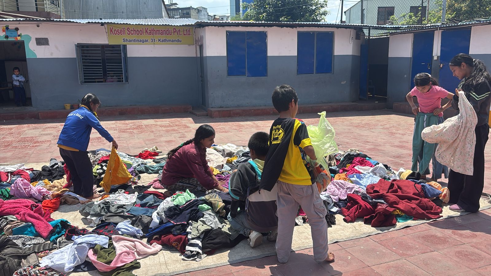 Clothing Distribution Initiative – Baneshwor