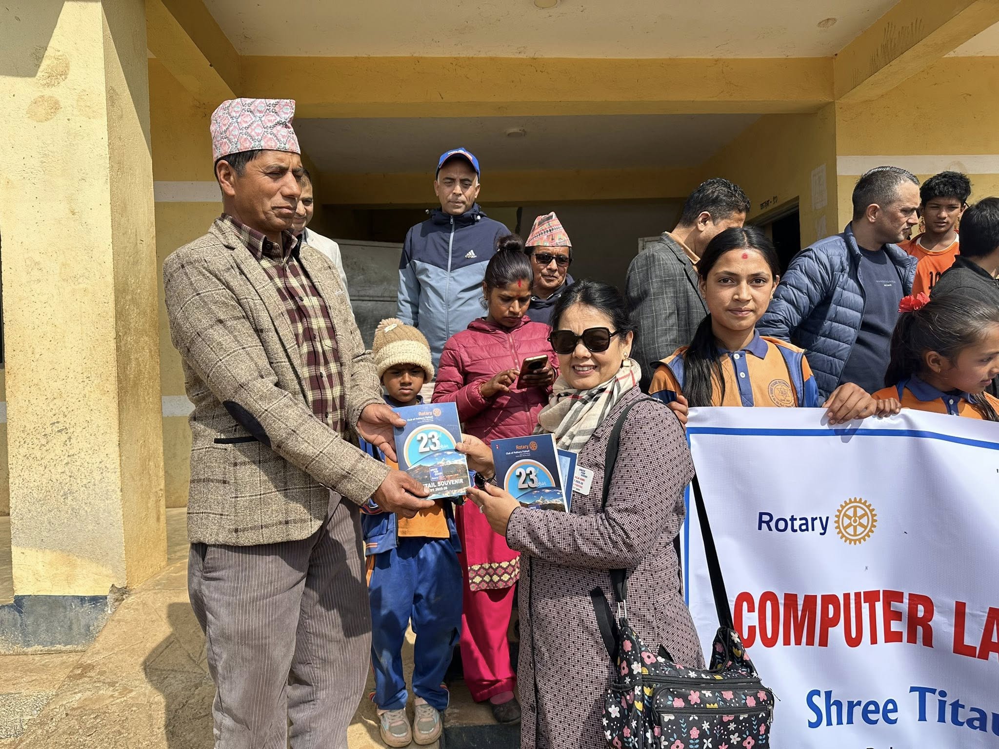 1.	Computer Lab Handover   project in Titaure Secondary School
