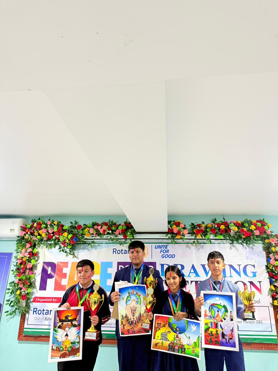 Rotary Peace Poster Drawing Competition