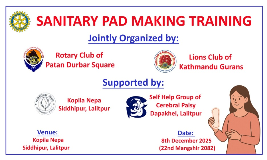 Sanitary Pad making Training for BSW students of AIMS College and mothers of children with Cerebral Palsy