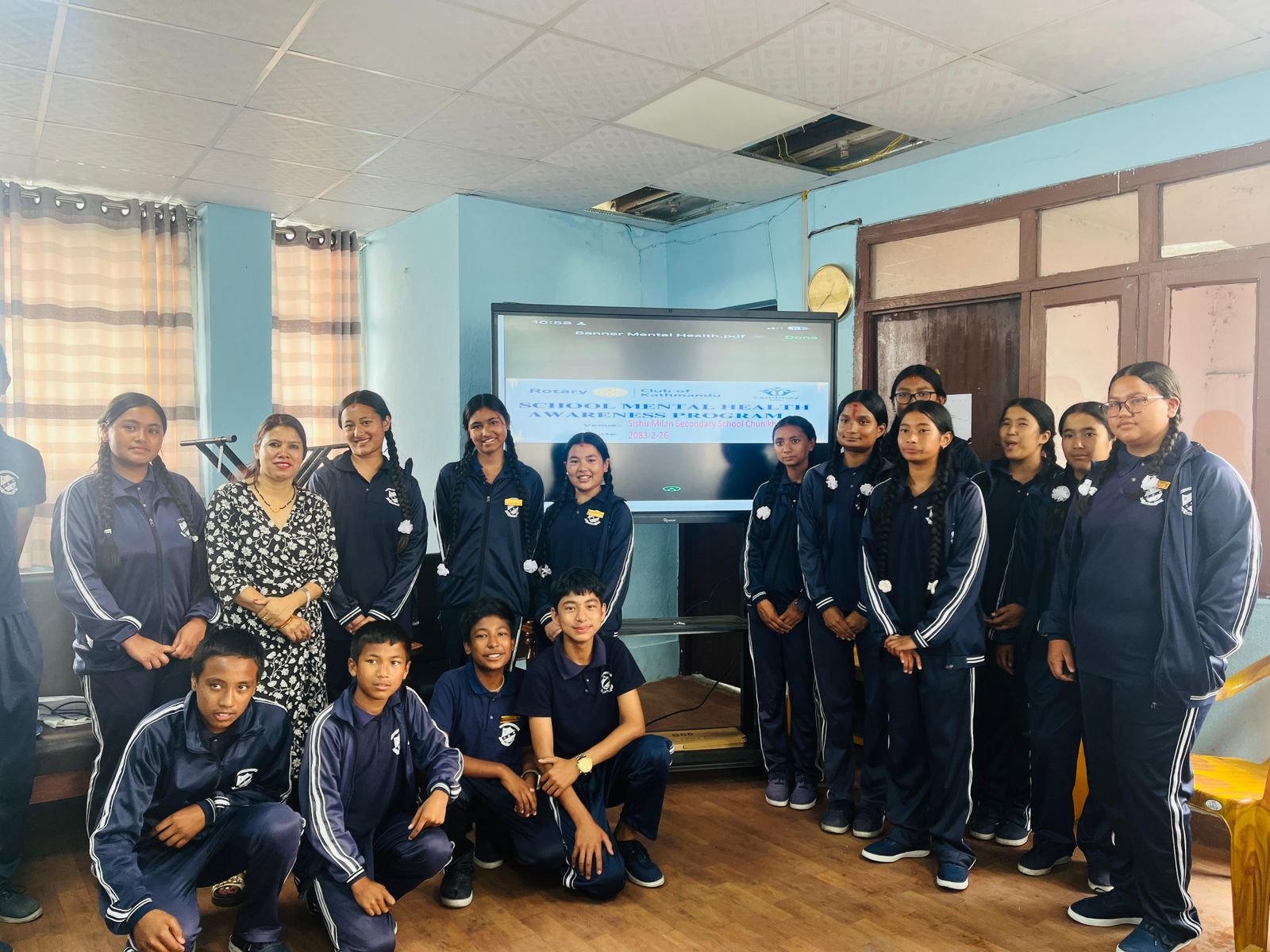School Mental Health Awareness - Shree Sishu Milan School