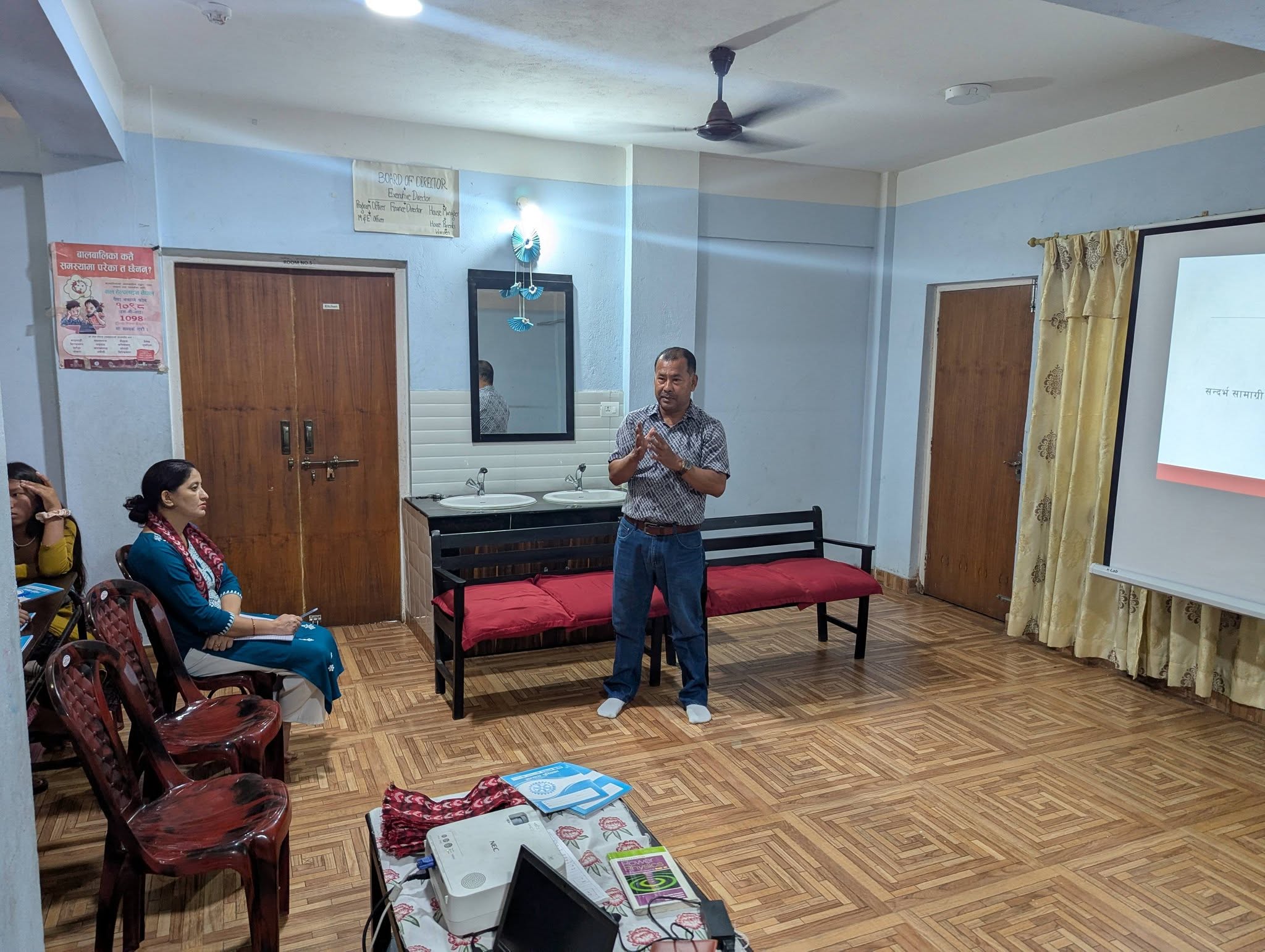 Financial literacy training for women and girls
