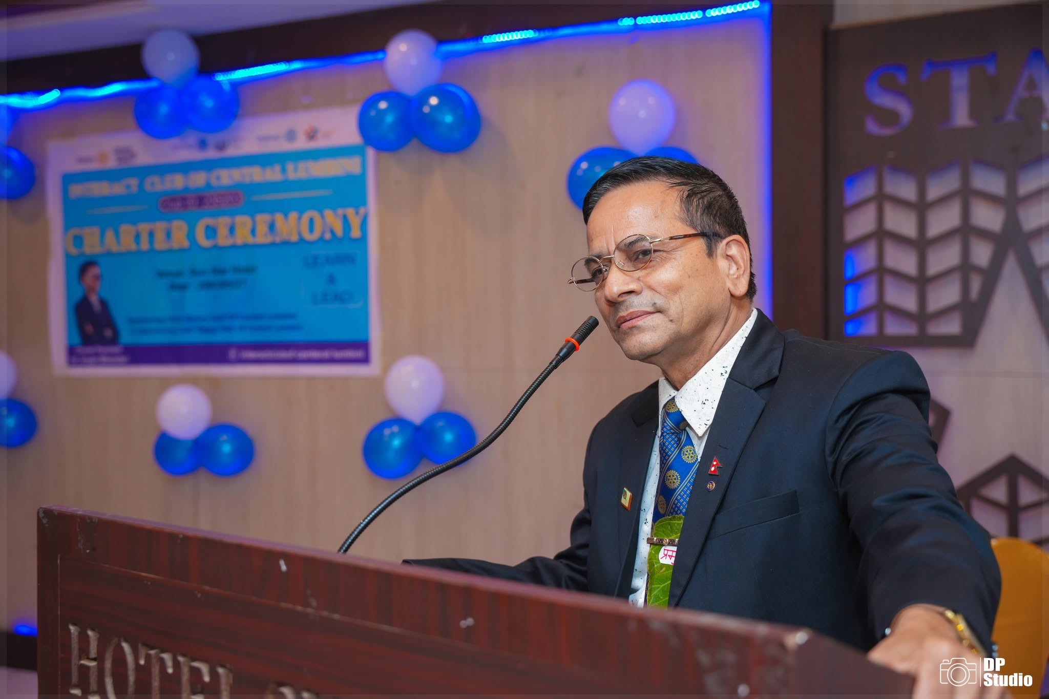 Sponsering Community base Interact Club and celebrating Charter Ceremony of Interact Club of Central Lumbini