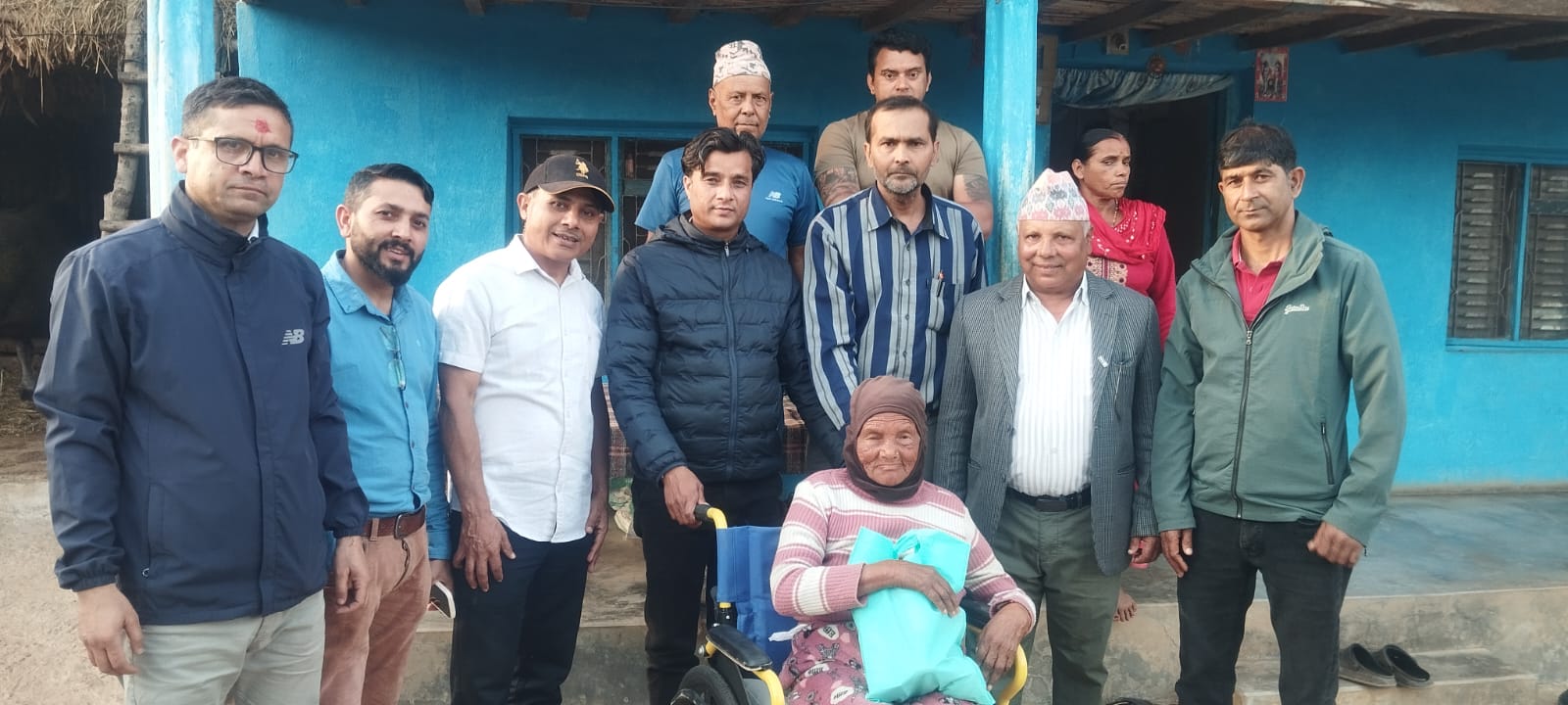 Wheel Chair Distribution
