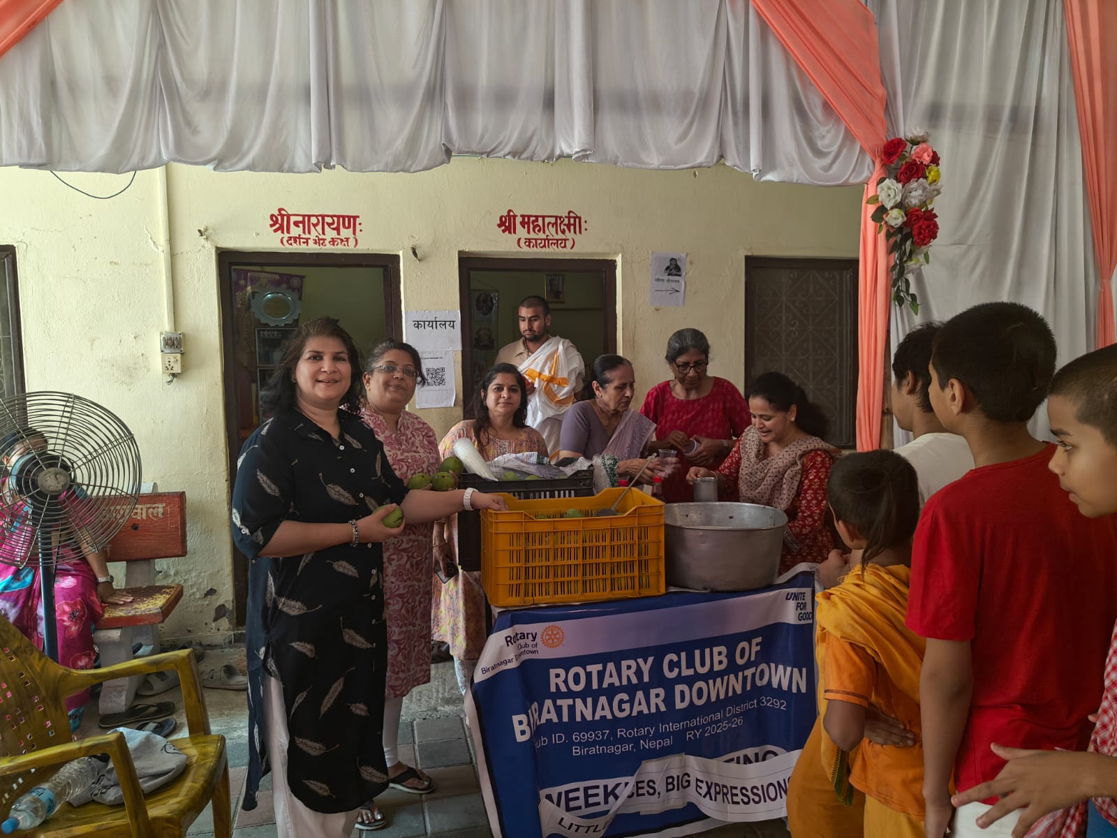Beat the Heat – Sharing Care with Panchali Sanskrit Vidyalaya Students