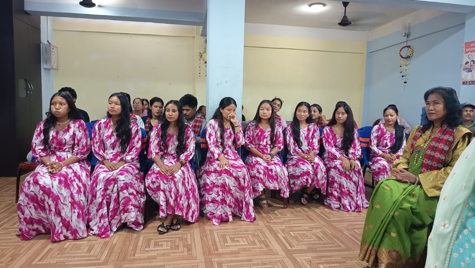 Rotary completes 3-month basic tailoring training and distributes machines