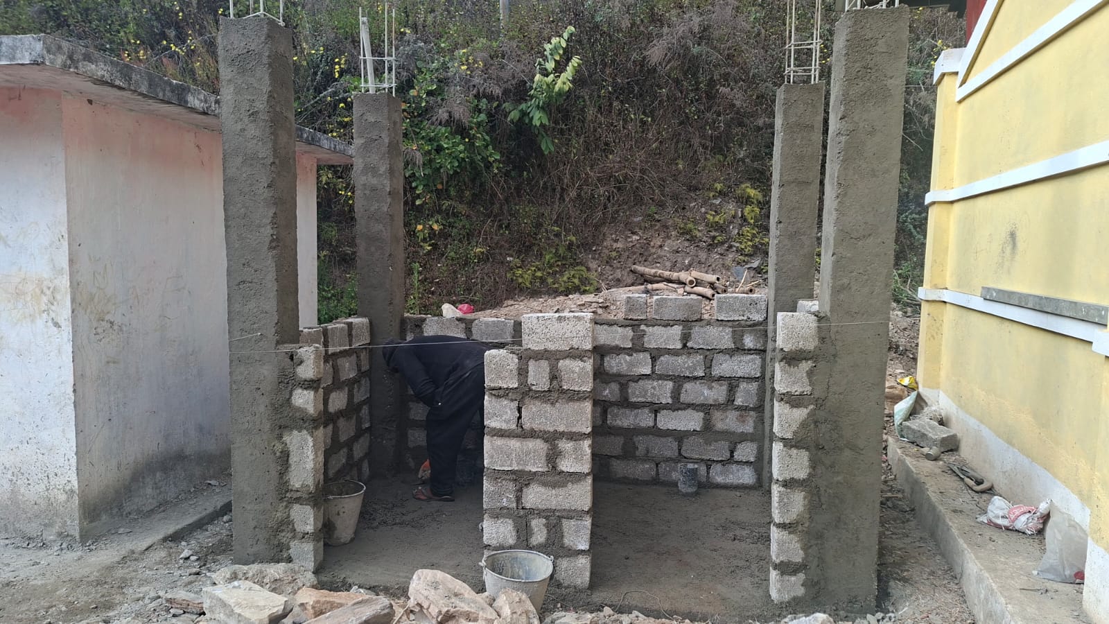 Girls Toilet Project : Shree Indrachowk Basic School, Gulmi