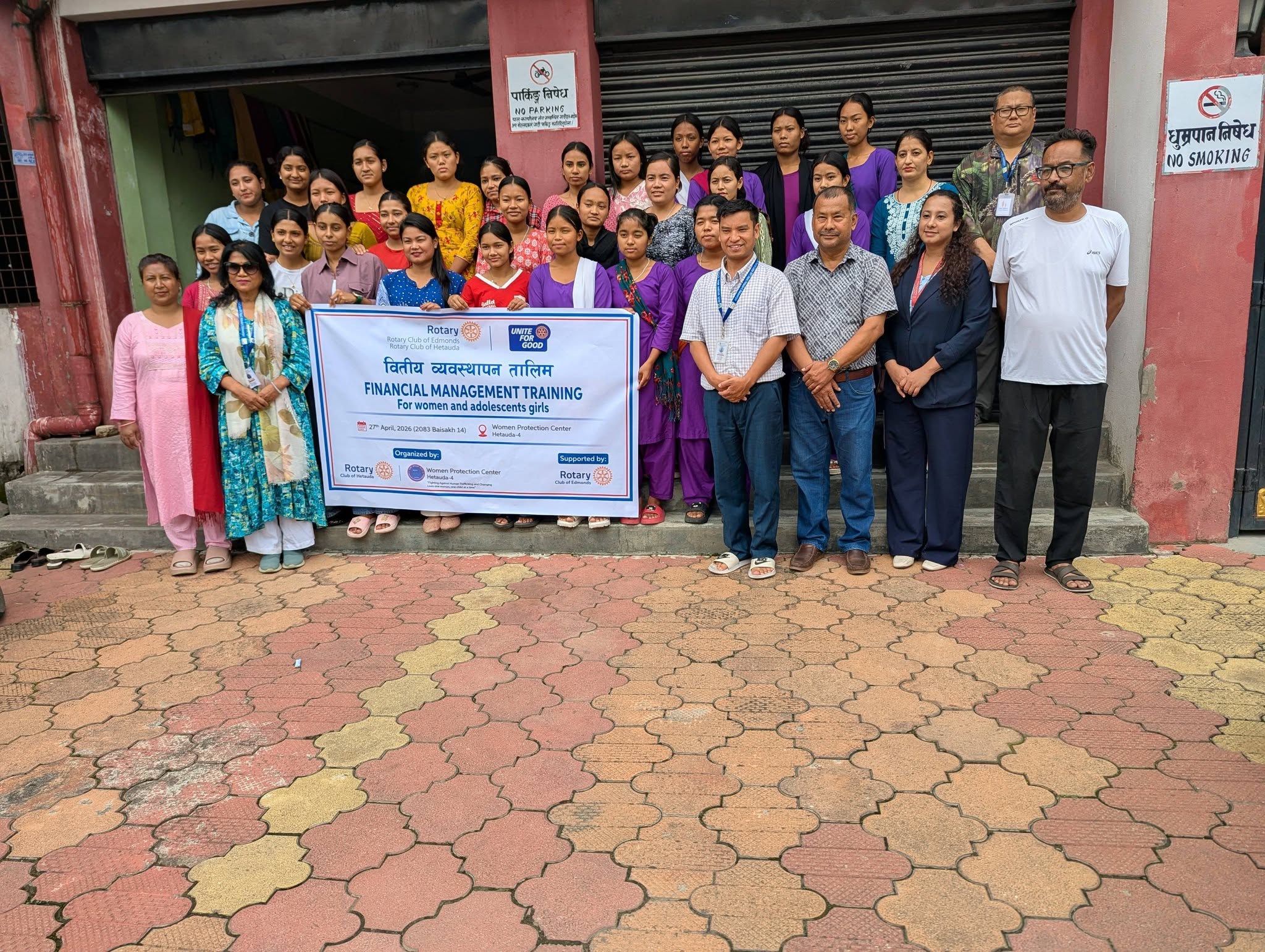 Financial literacy training for women and girls