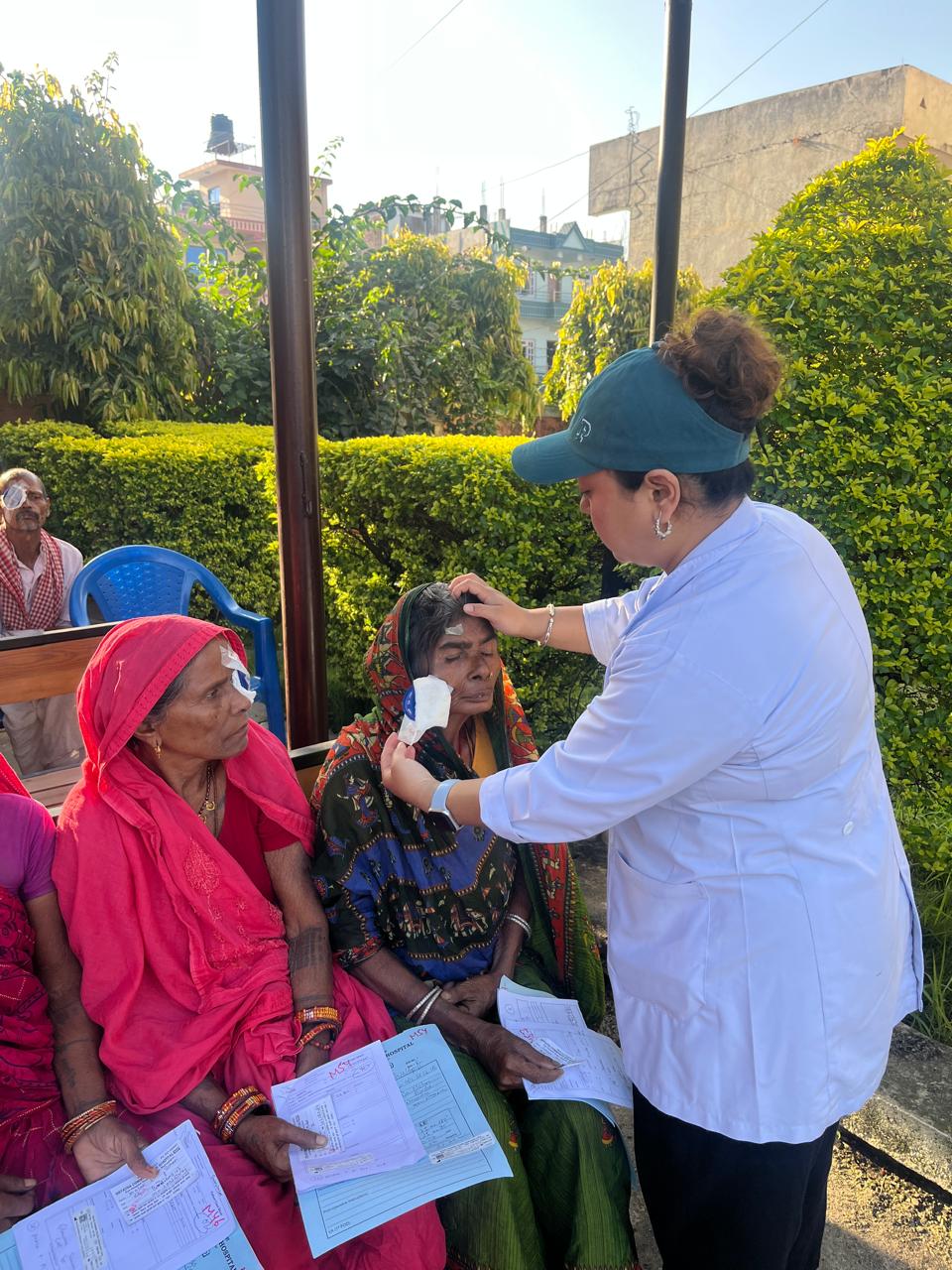 The first phase of cataract surgery camp completed