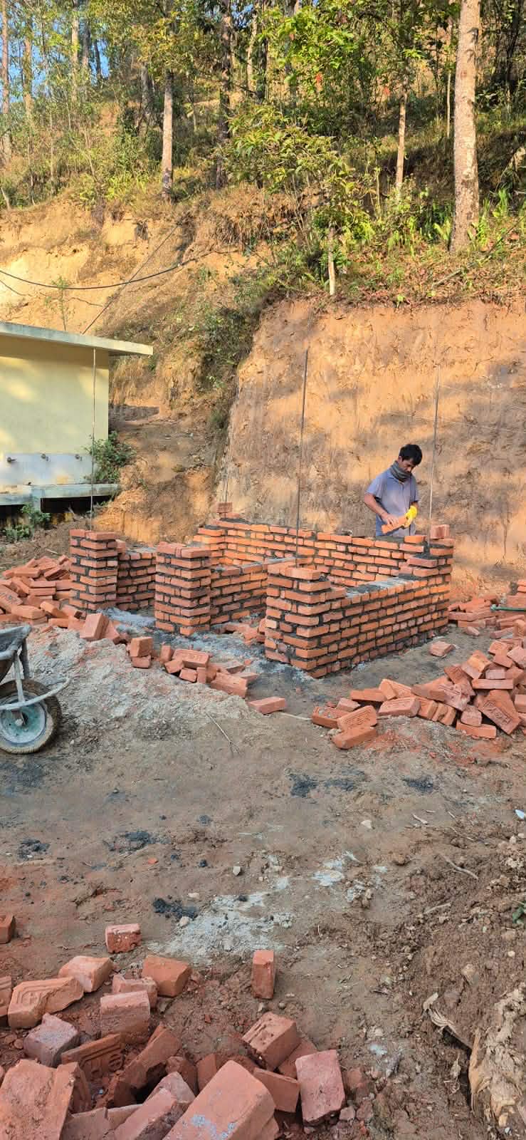 Girls Toilet Project : Shree Janajagriti Basic School, Kavre