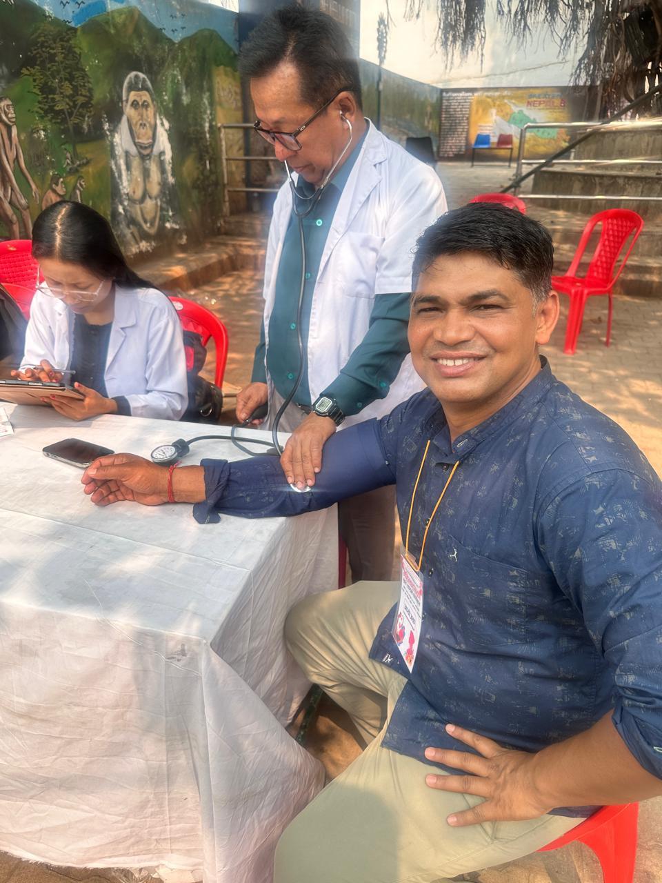 Blood donation program on the special occasion of women's day
