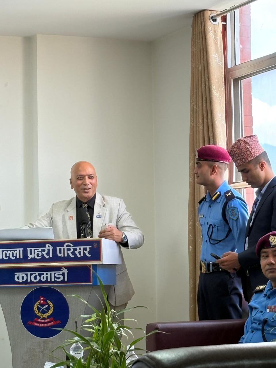 Recognition by Nepal Police