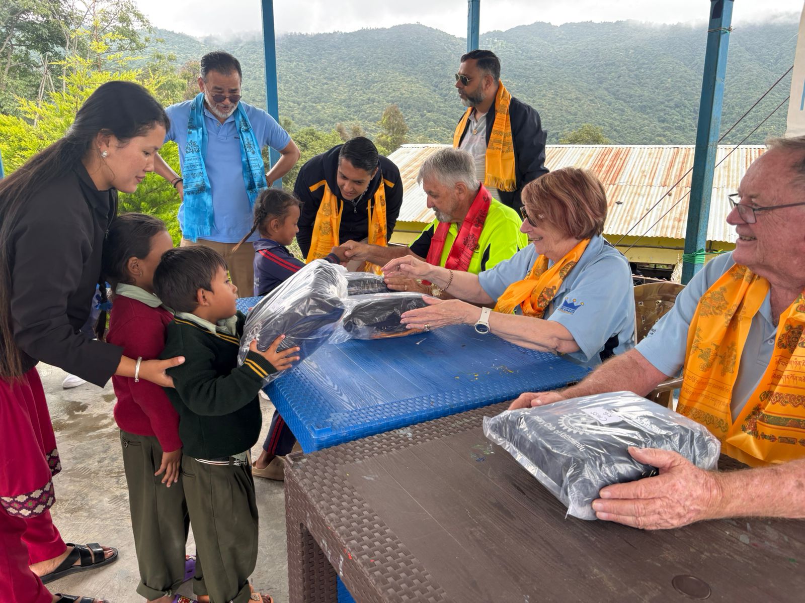 Scholarship Distribution Programme - Chuna Devi Secondary School, Nagarkot