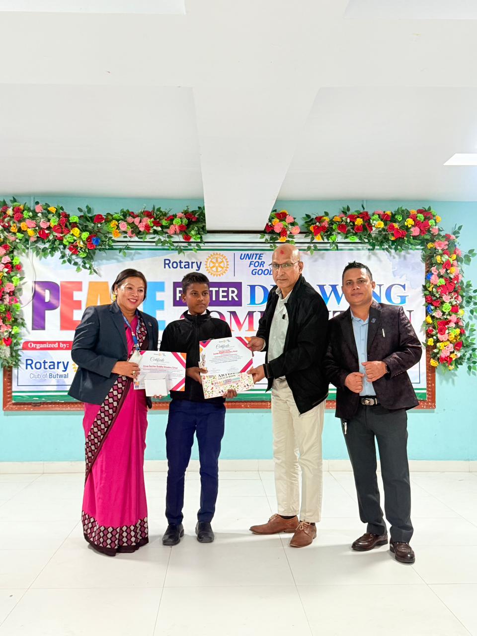 Rotary Peace Poster Drawing Competition