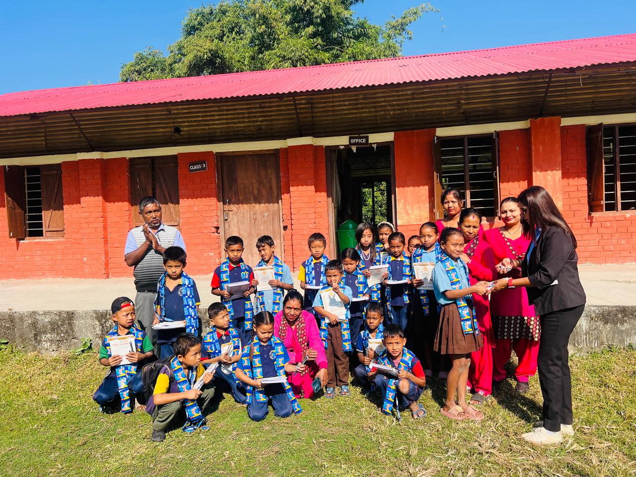   Nutrition Awareness and Stationery Support at Digen Primary School