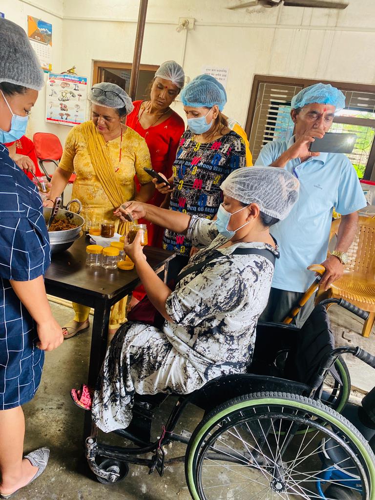 10 days Empowering Women with Disabilities through Pickle Making & Financial Literacy training