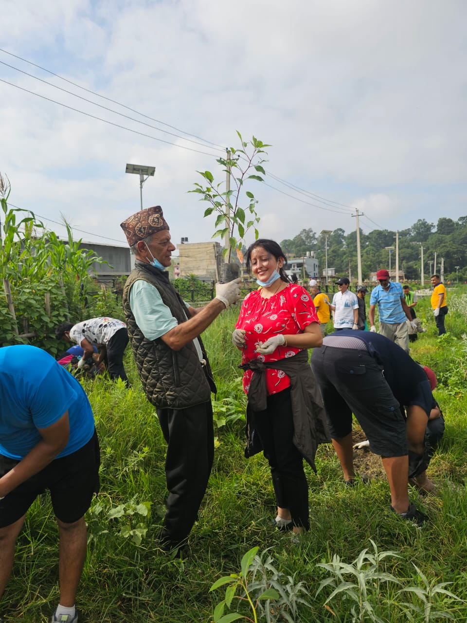 Bagmati Cleaning and Tree plantation