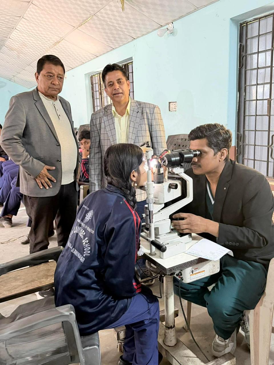 Free Eye Screen Heath Camp
