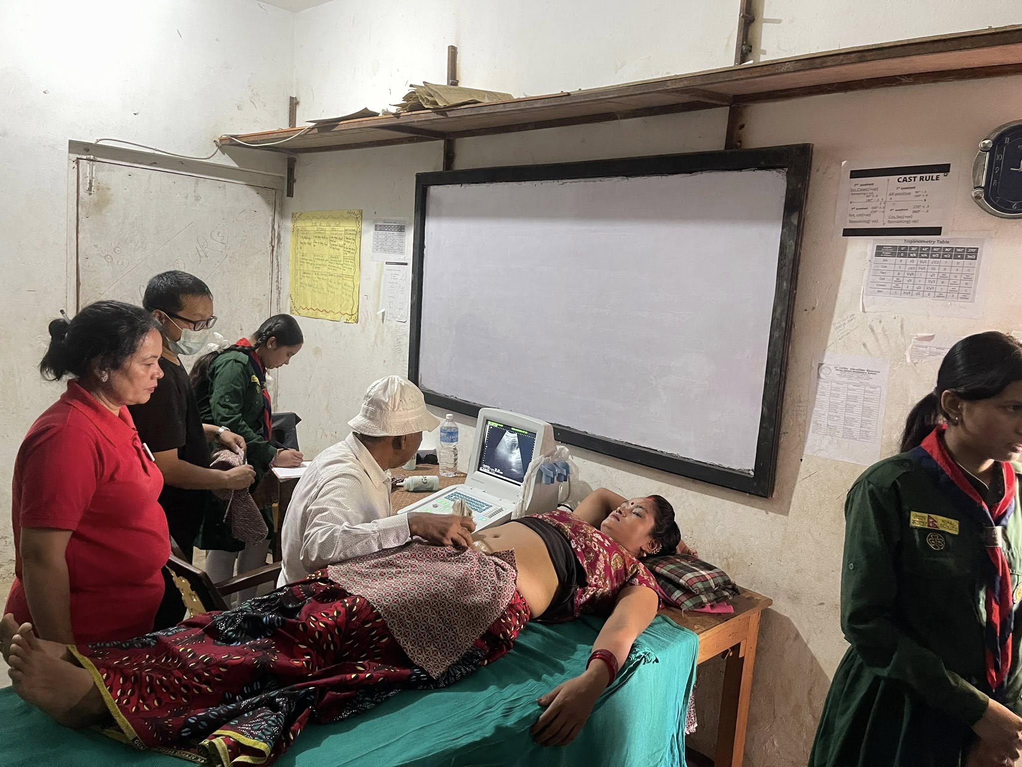 Training for medical officers and health workers