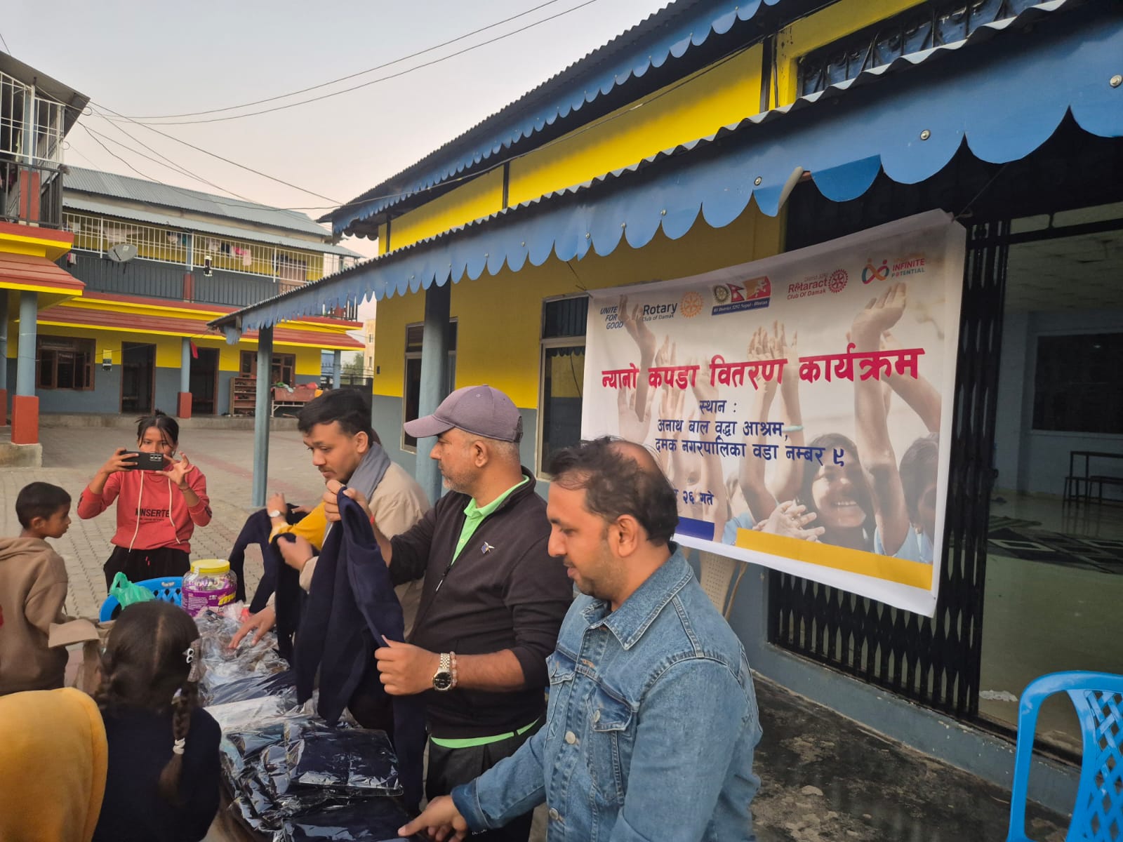 Warm Clothing Distribution to Orphanage Children