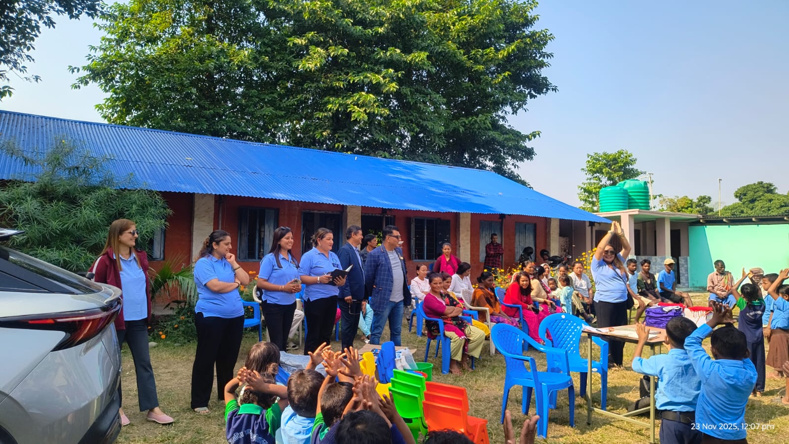 Stationery Support, Nutrition and Montessori Training at Gyandeep School