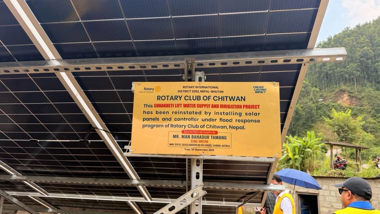 Disaster Relief-20,000-Watt Solar System Installed in Nuwakot