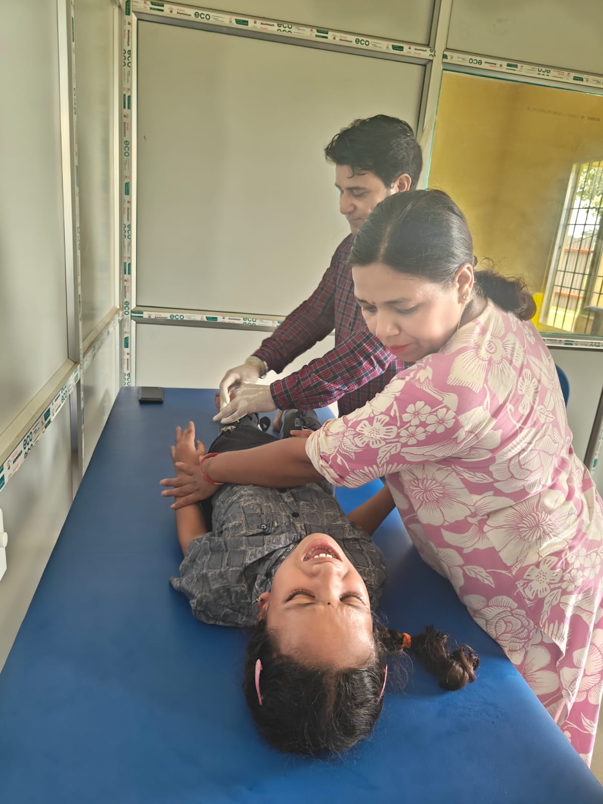 Three-day rehabilitation and therapy camp for children with  CP at Savita Child Neurological rehabiltation centre