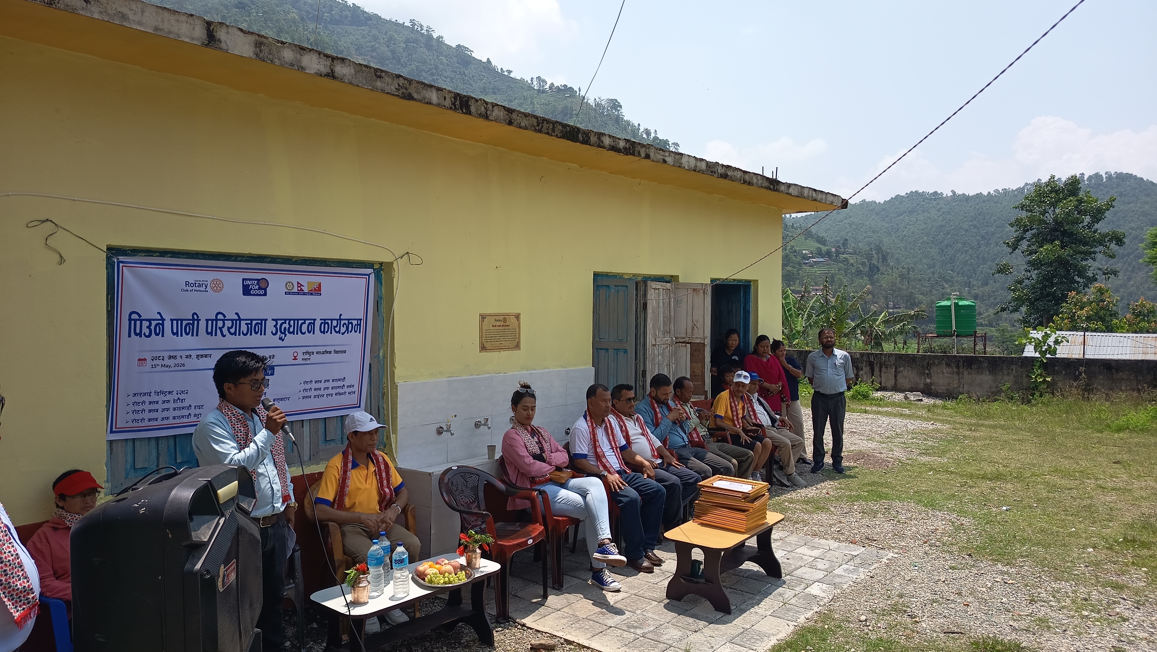 Rotary builds drinking water system with RO in schools