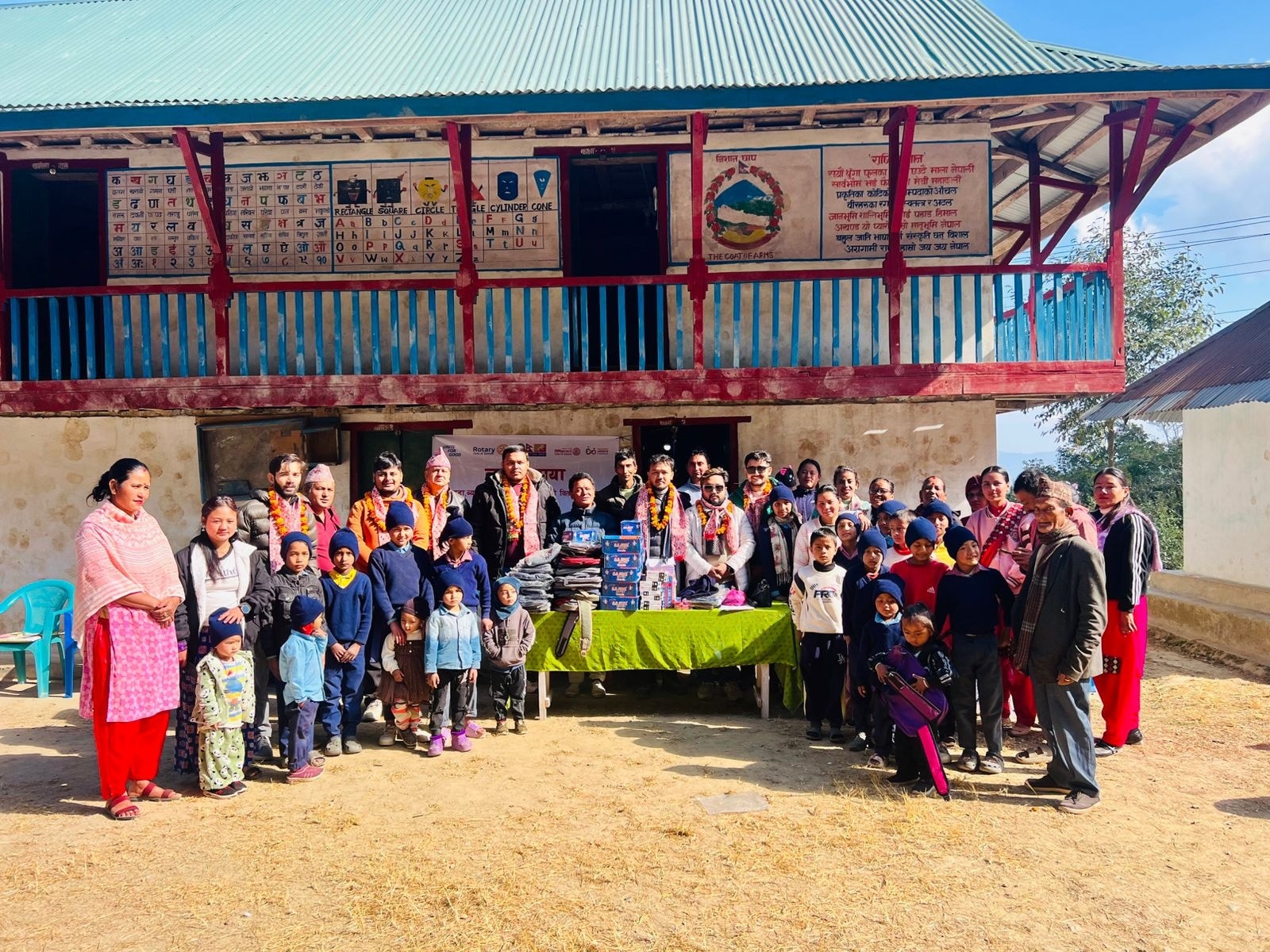 Warmth of Love Program for Students in Tehrathum District