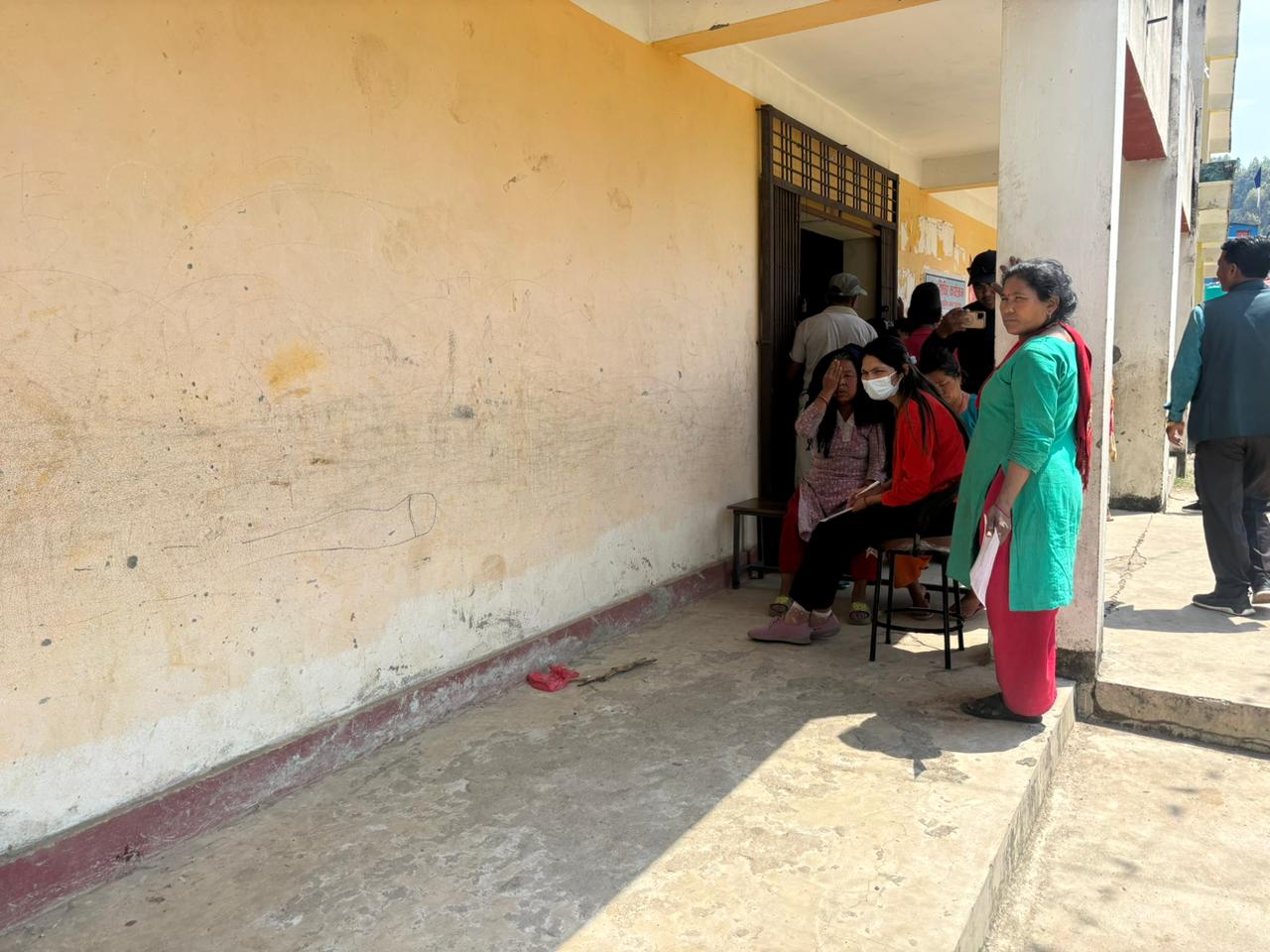 Free Eye screening camp in Shisneri 3, Indrasarobar