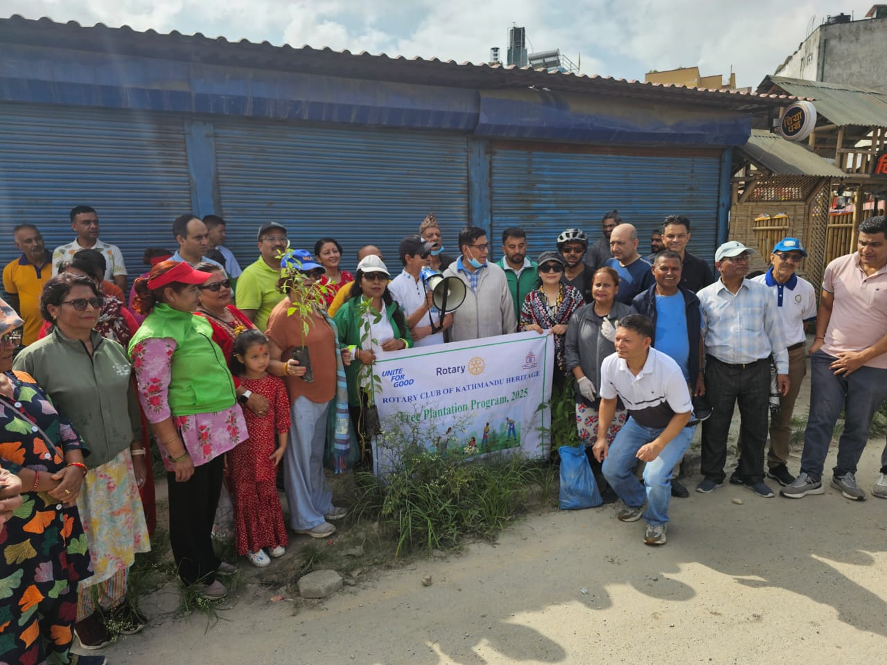 Bagmati Cleaning and Tree plantation