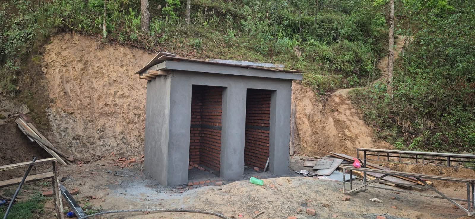 Girls Toilet Project : Shree Janajagriti Basic School, Kavre