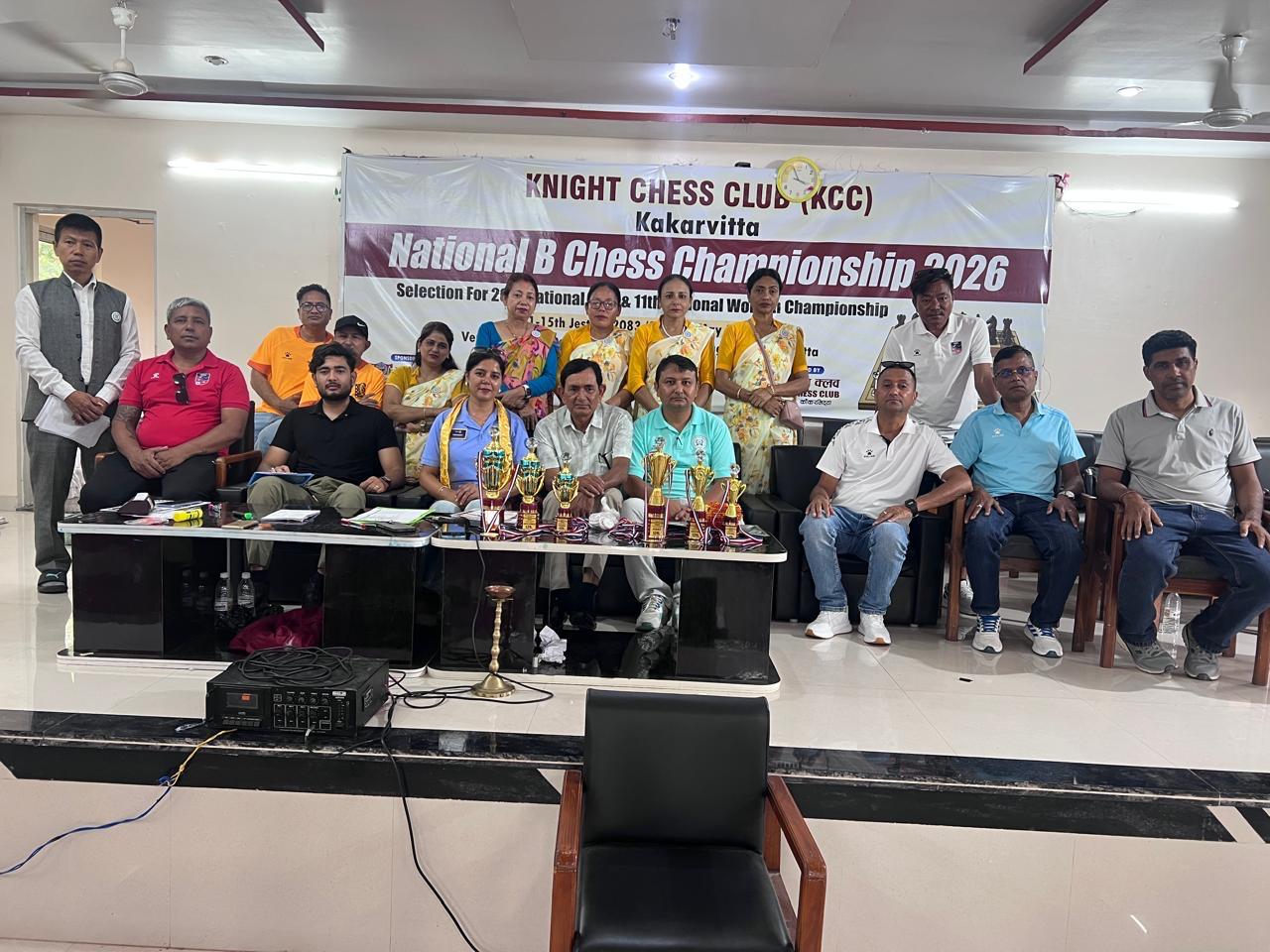 NATIONAL 'B'  CHESS CHAMPIONSHIP 2026 , CO- PARTNERING