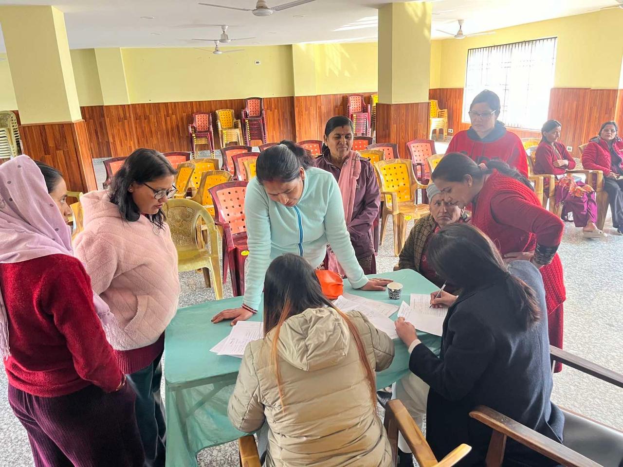 cervical cancer awareness and  screening  camp