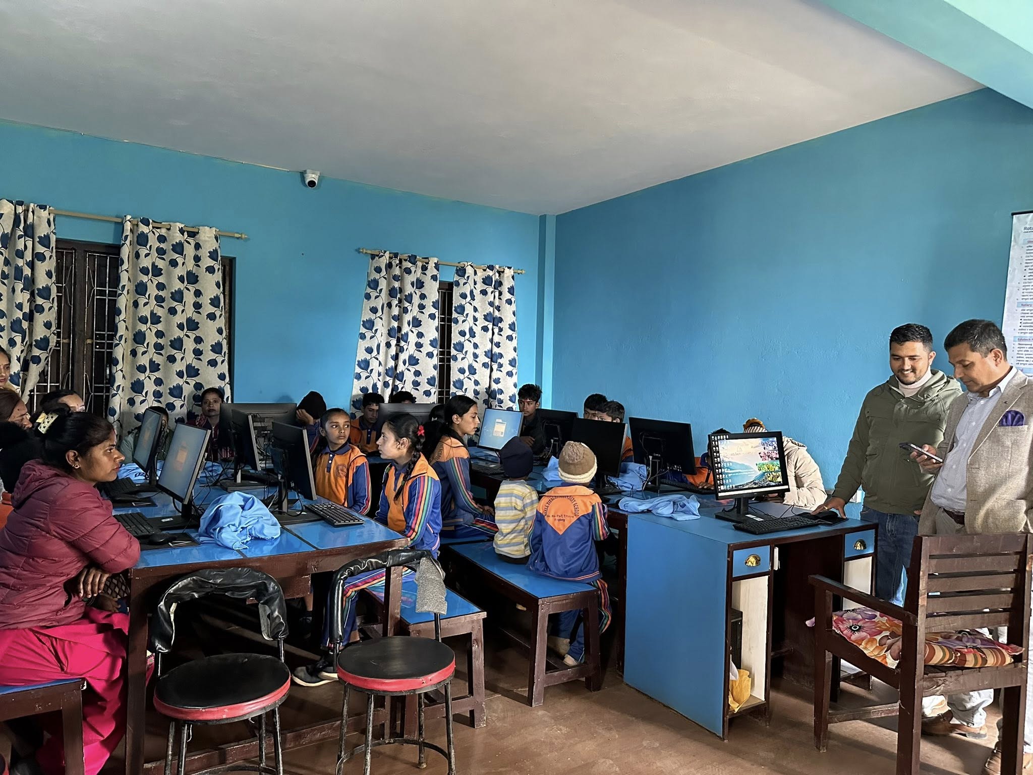 1.	Computer Lab Handover   project in Titaure Secondary School