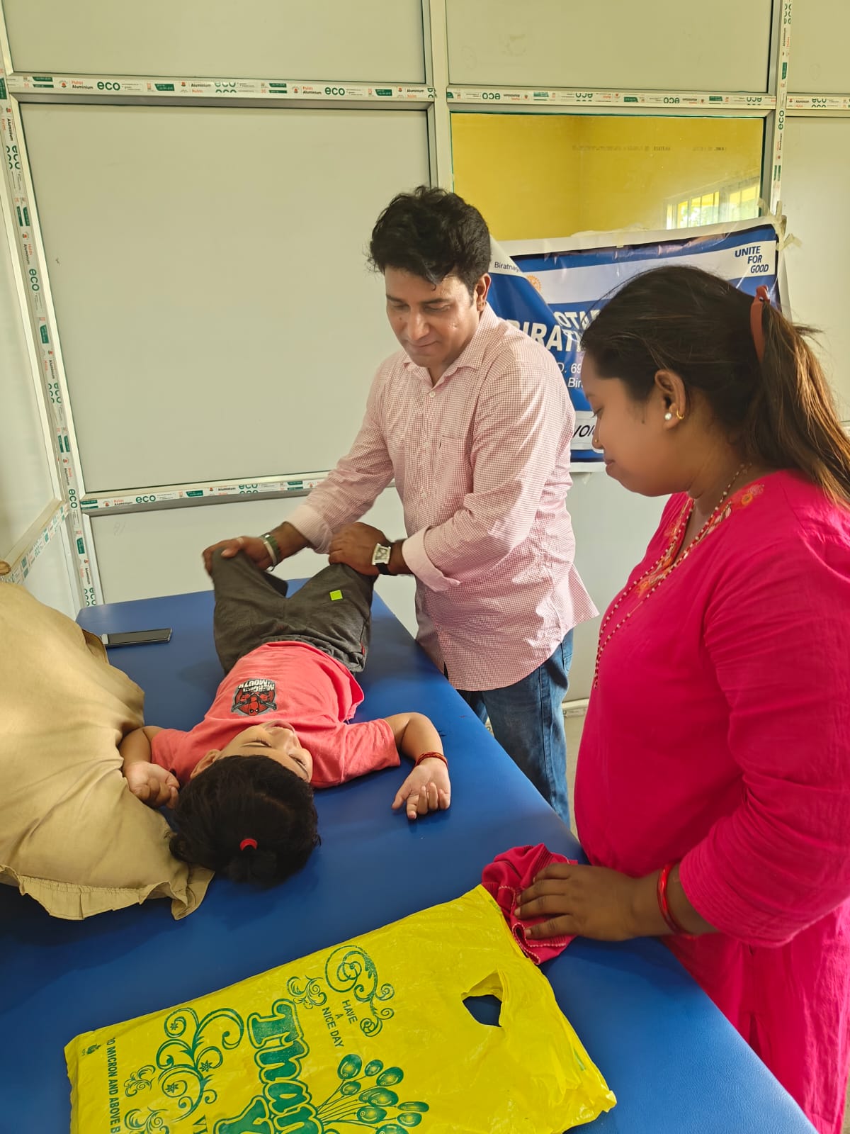 Three-day rehabilitation and therapy camp for children with  CP at Savita Child Neurological rehabiltation centre