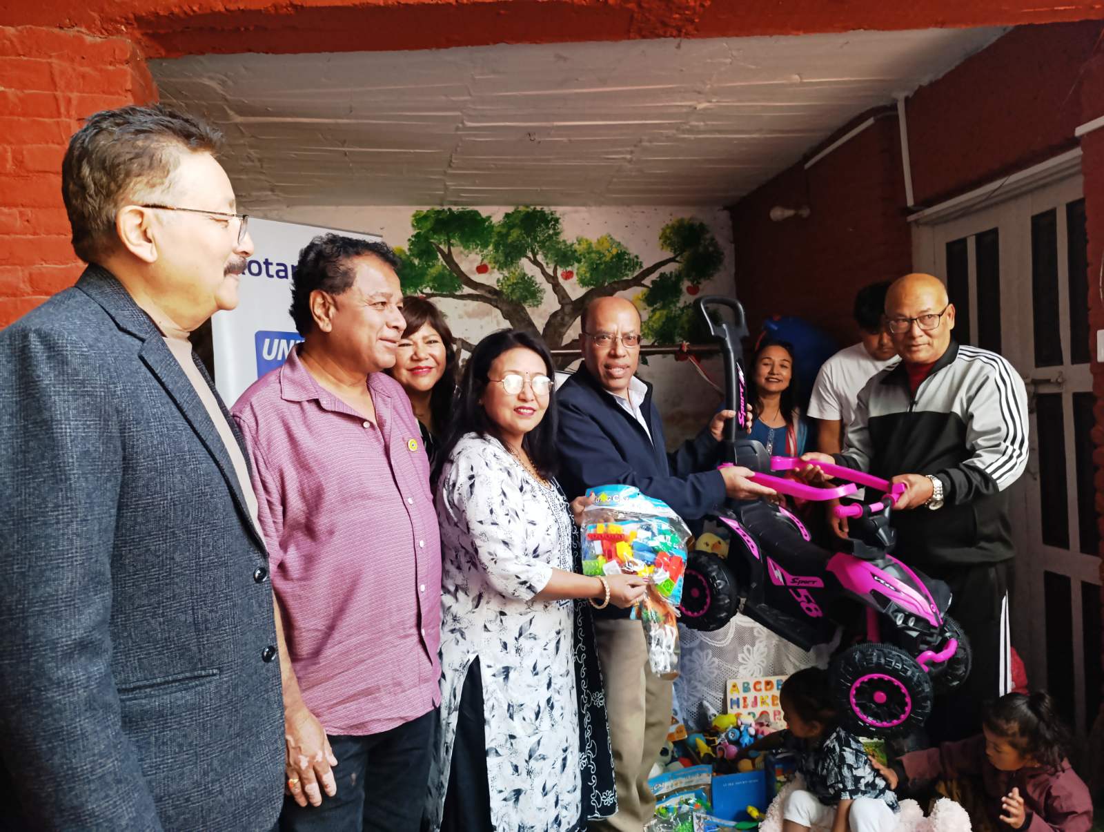 Stationery, Cloth & Toys  distribution