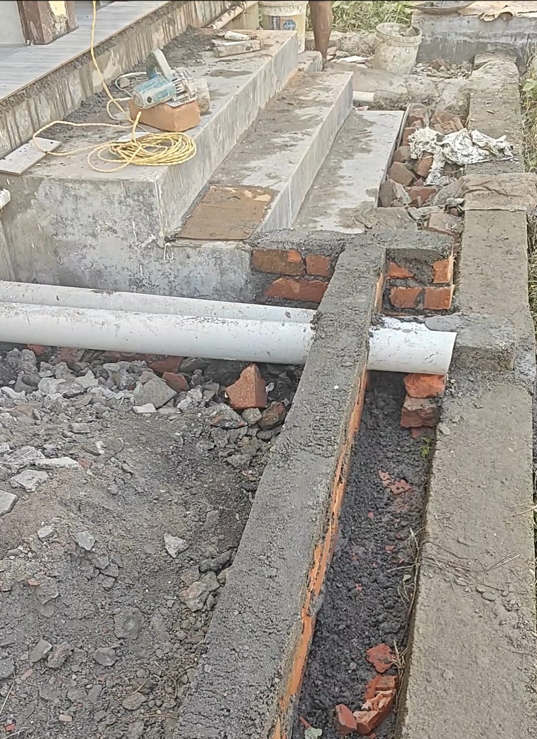Toilet Construction in Cereberal palsy day care centre