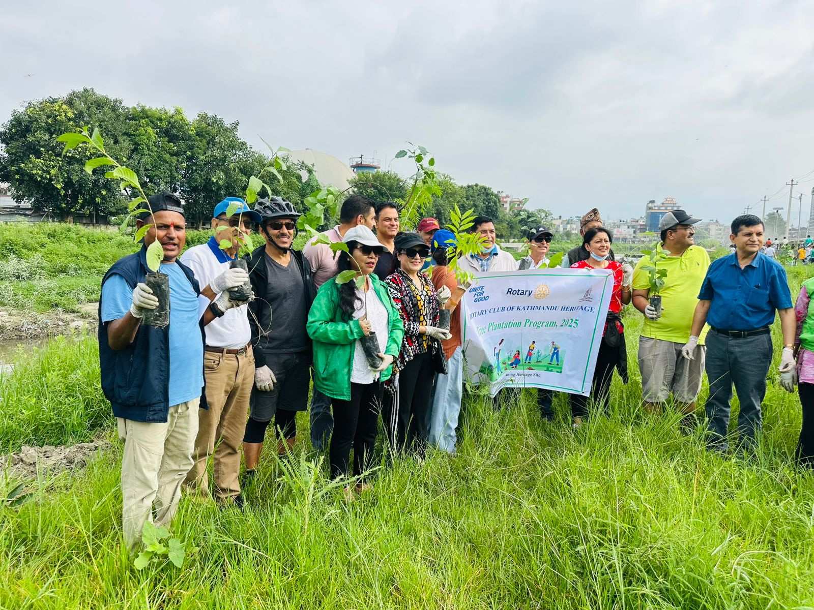 Bagmati Cleaning and Tree plantation