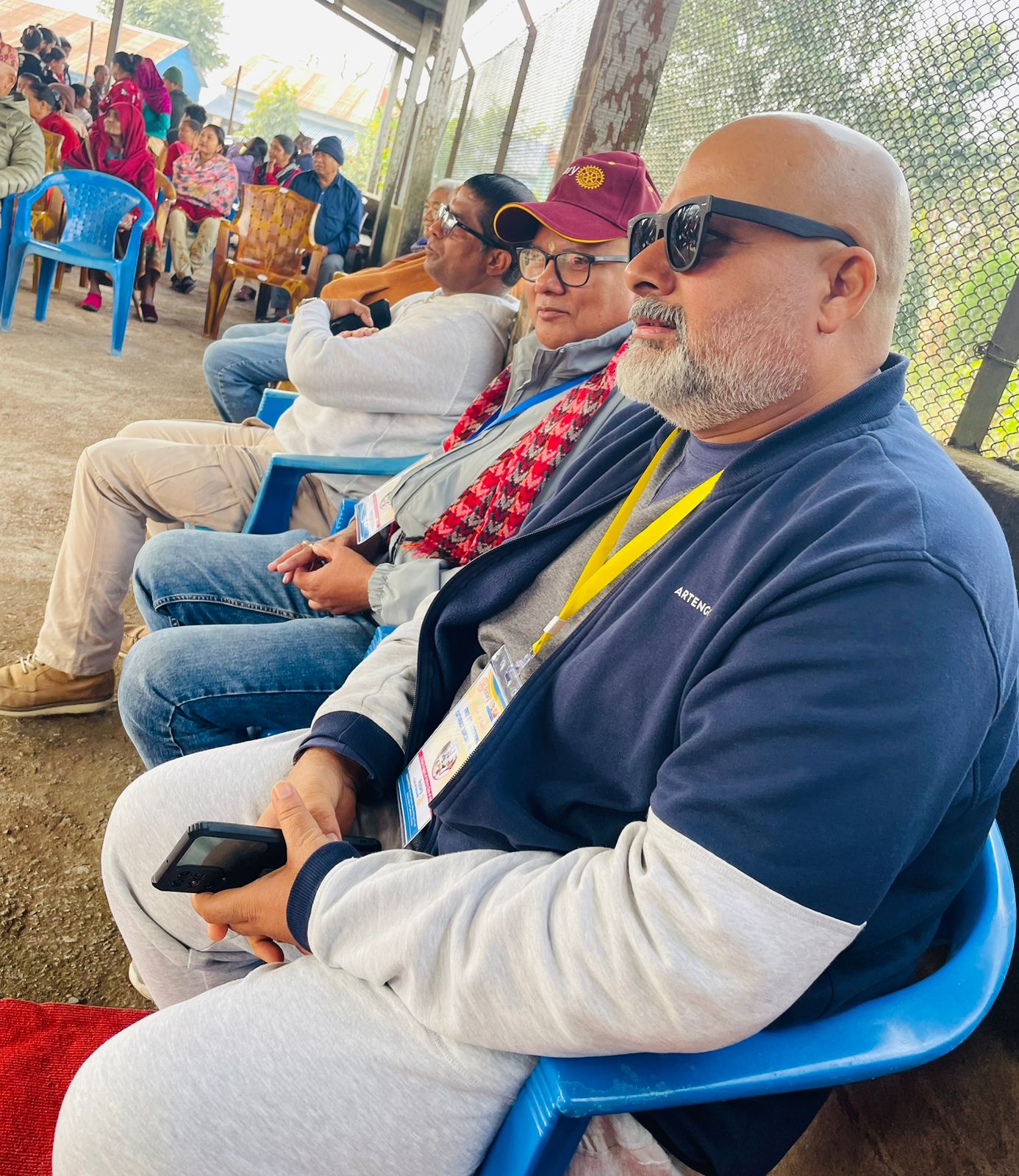 Free Eye Screening Camp in Ghurkauli, Hariwan 6, Sharlahi