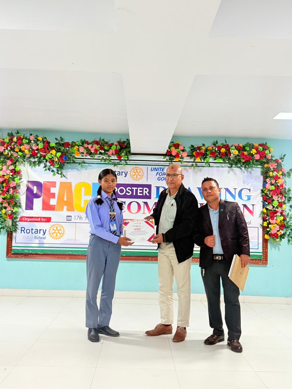 Rotary Peace Poster Drawing Competition